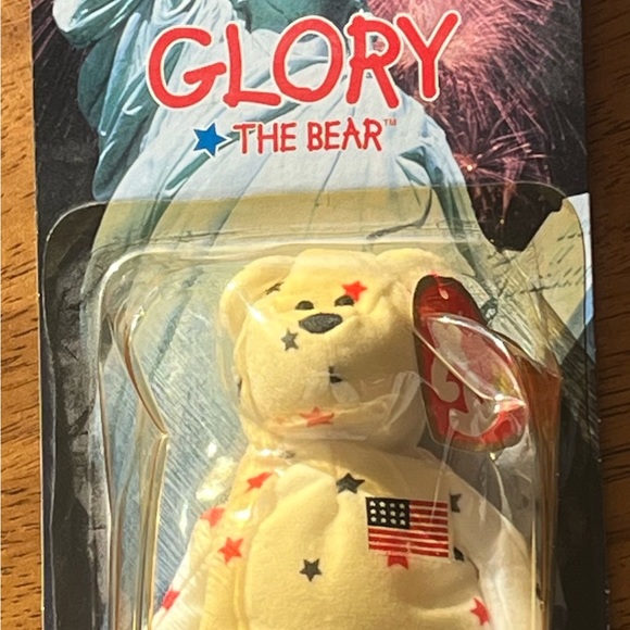RARE FIND McDonalds Ty Beanie Glory The Bear Collector 1998 - Picture 1 of 4